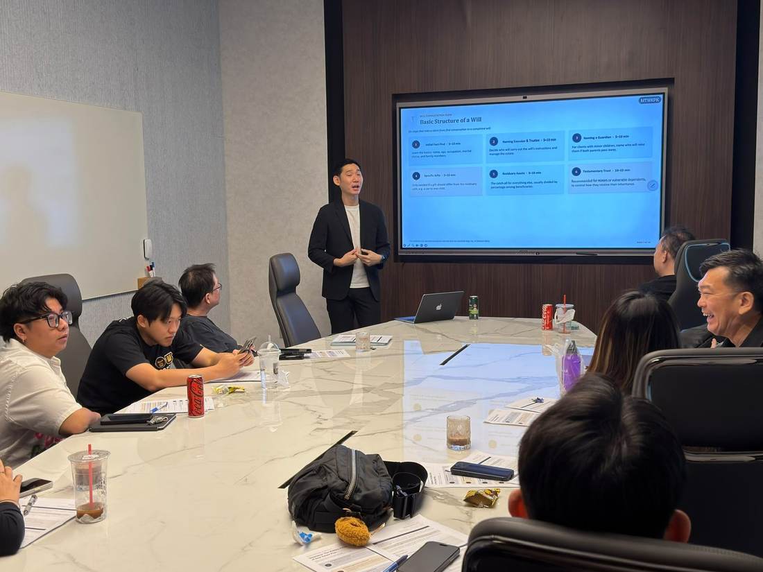 Income at Guoco Midtown sharing session photo 1